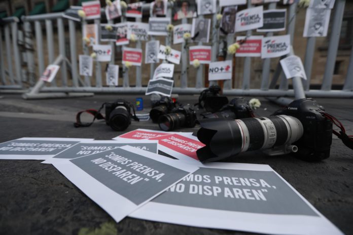 protesta periodistas