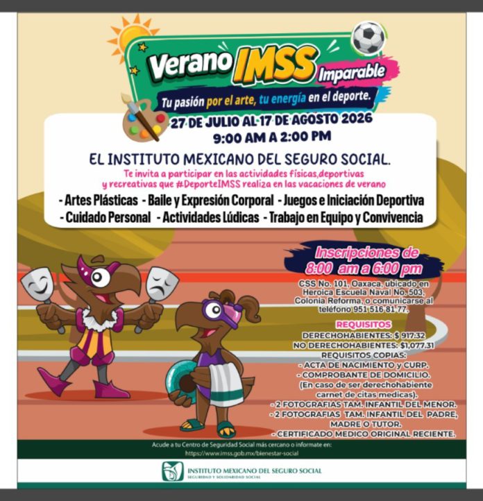IMSS Imparable Curso de Verano